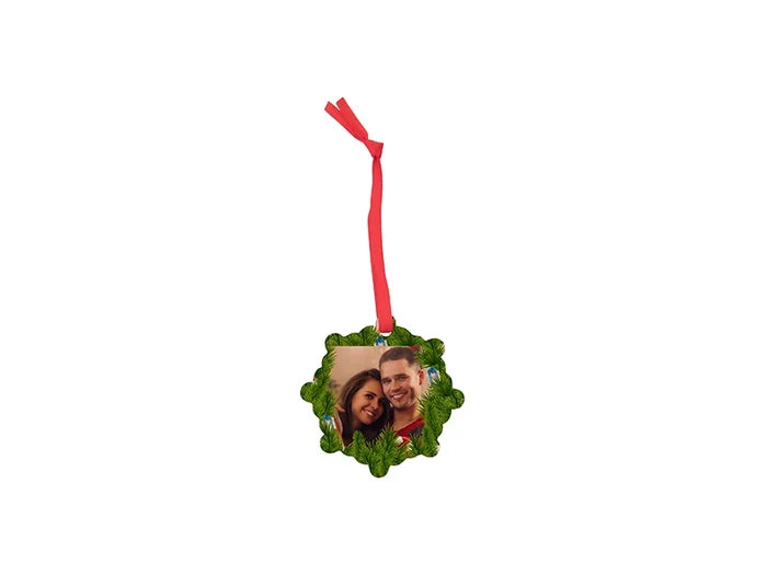 Sublimation Plywood Christmas Ornament (Snowflake)