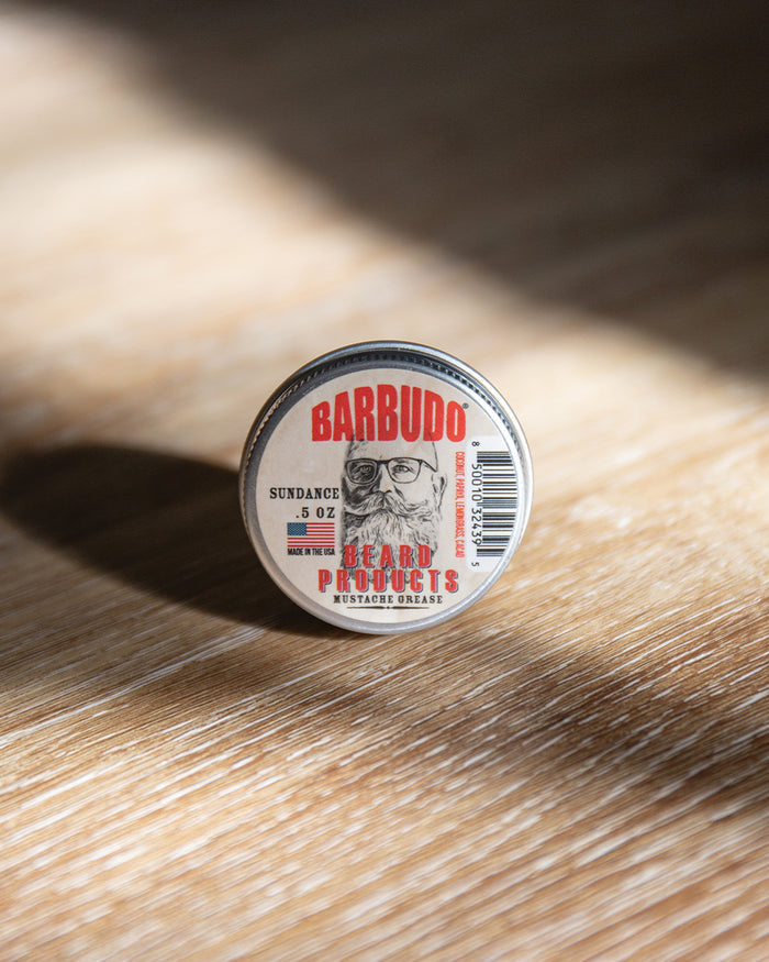 Sundance Mustache Wax - Coconut, Papaya, Lemongrass, Cacao