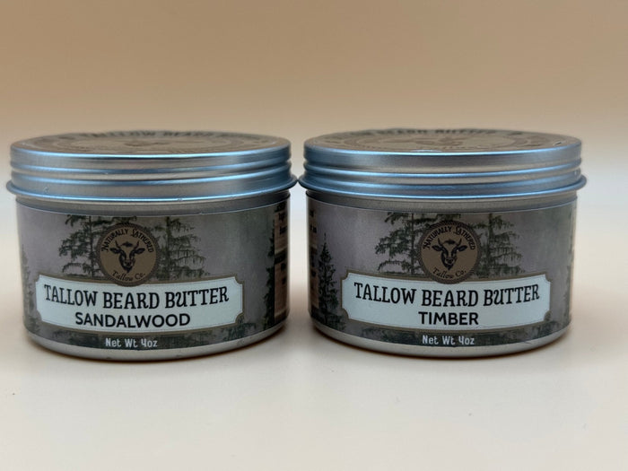 Tallow Beard Butter - Naturally Lathered Tallow Co.