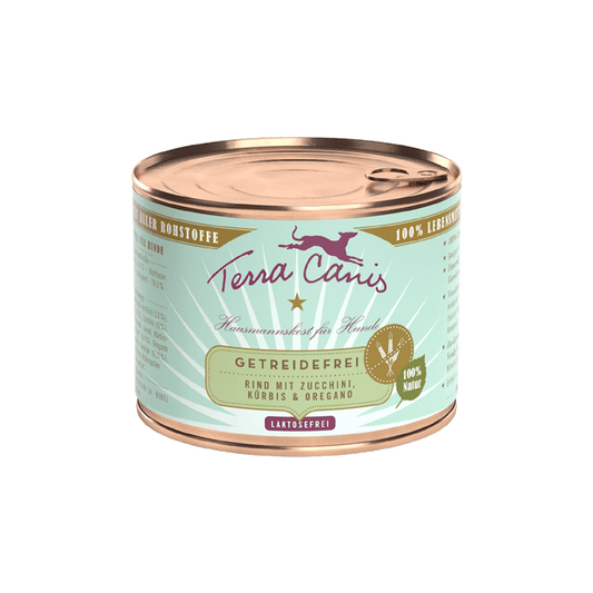 Terra Canis Sensitive Adult Rind, Zucchini, Kürbis & Oregano