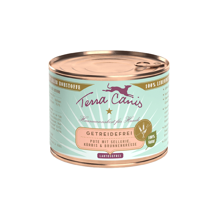Terra Canis Sensitive Adult Pute, Sellerie, Kürbis & Brunnenkresse
