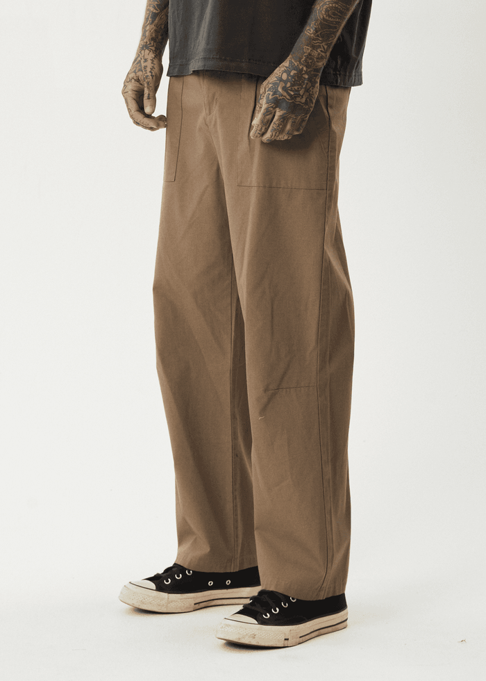 The AFENDS Glider Pleated Pant - Bascora