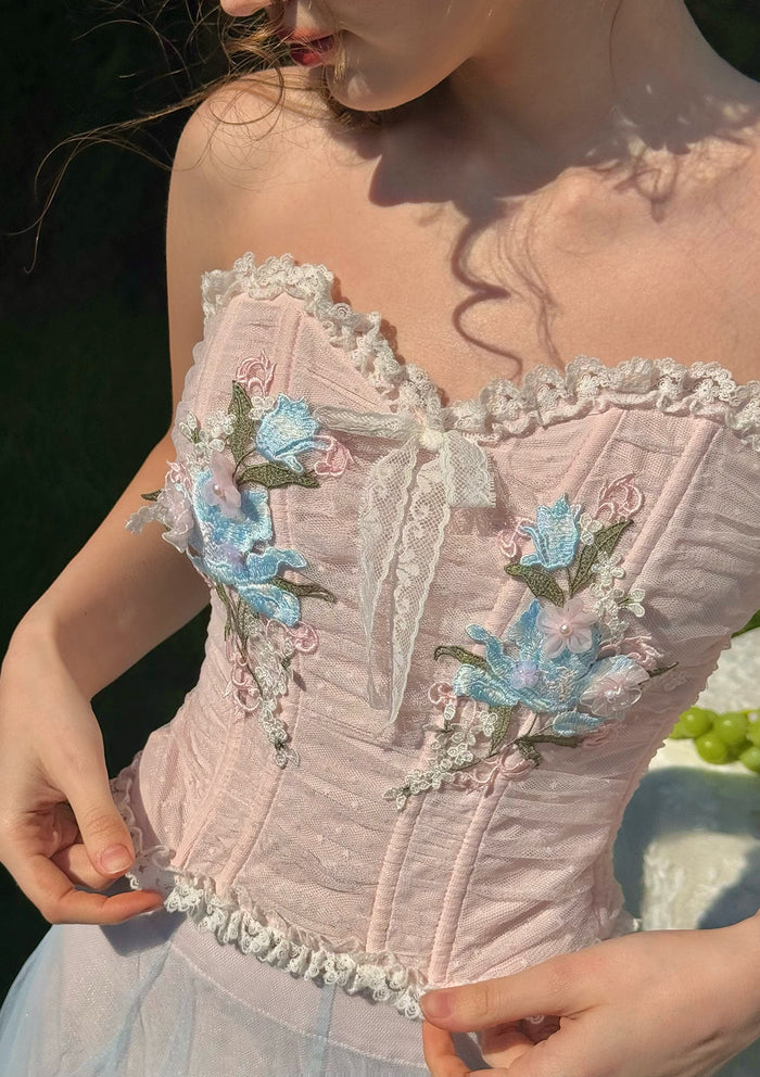 The Blue Lily Corset