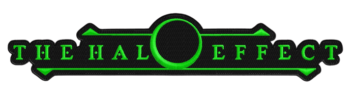 THE HALO EFFECT - Logo Cut-Out Backpatch