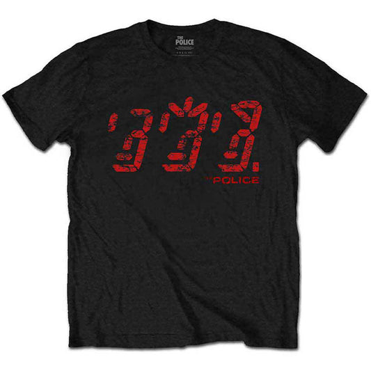 POLICE, THE - VINTAGE GHOST - T-Shirt Black