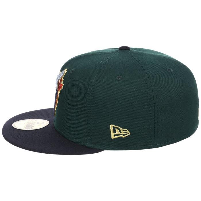 Toronto Blue Jays Toronto 50th Anniversary New Era 59FIFTY (Dark Green/Navy)
