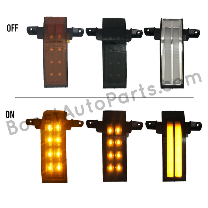 Tow Mirror Direct Replacement Marker Lights | 2014-2019 Chevy Silverado & GMC Sierra