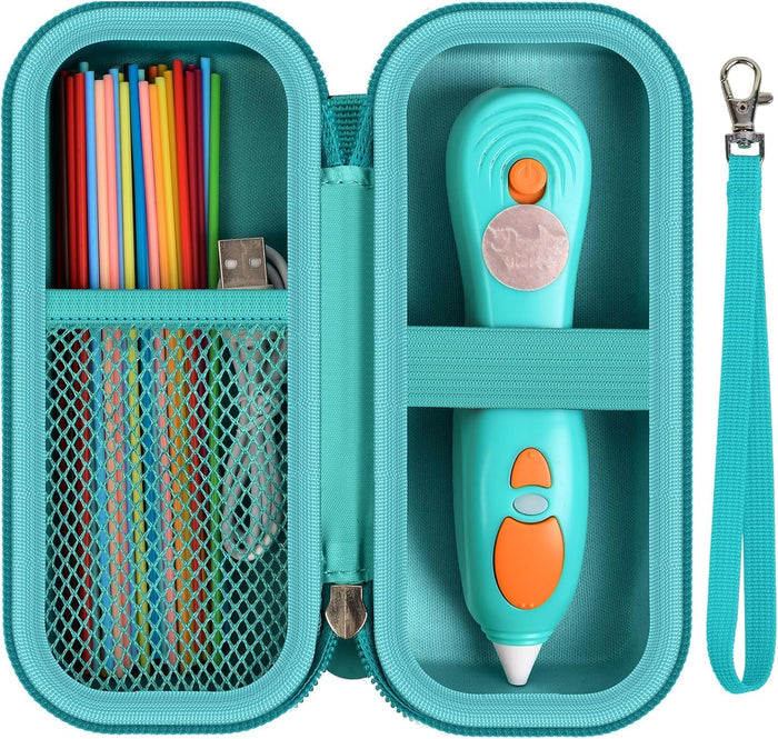 3Doodler Start+ 3D Pen Travel Case | ALKOO – Dark Green – protective case product view