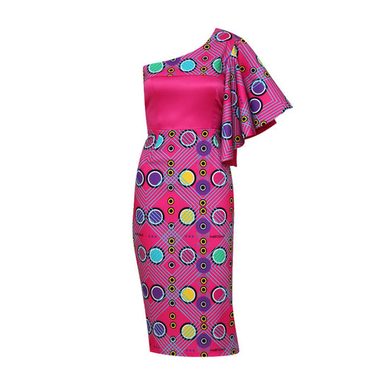 Tsonga One Sleeve Dress