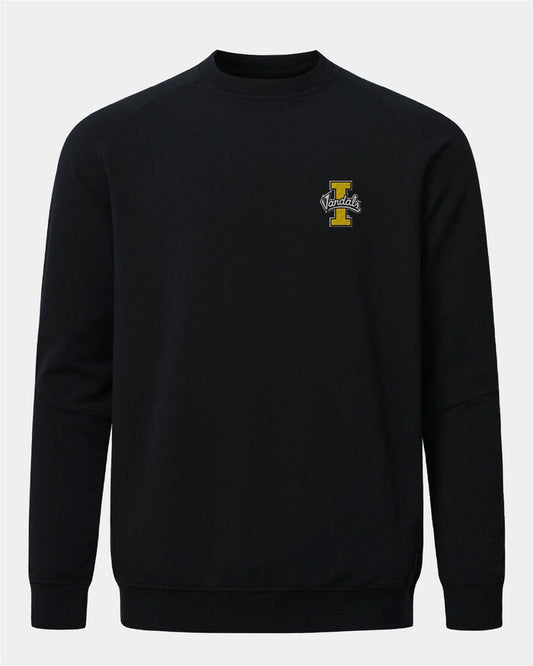 University of Idaho Meridian Black Crewneck