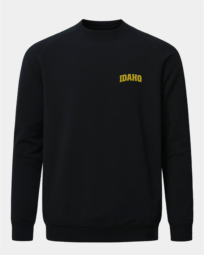 University of Idaho Meridian Black Crewneck