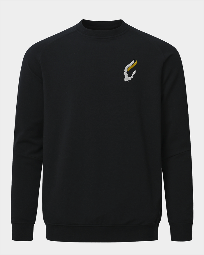 University of Idaho Meridian Black Crewneck