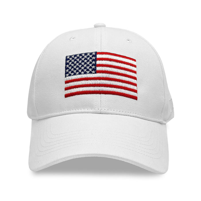 USA Flag Hat (White)
