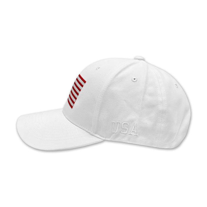 USA Flag Hat (White)