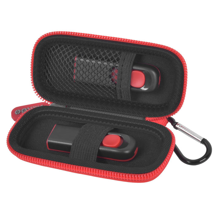 USB Flash Drive & SD Card Organizer | ALKOO – Red – protective case product view