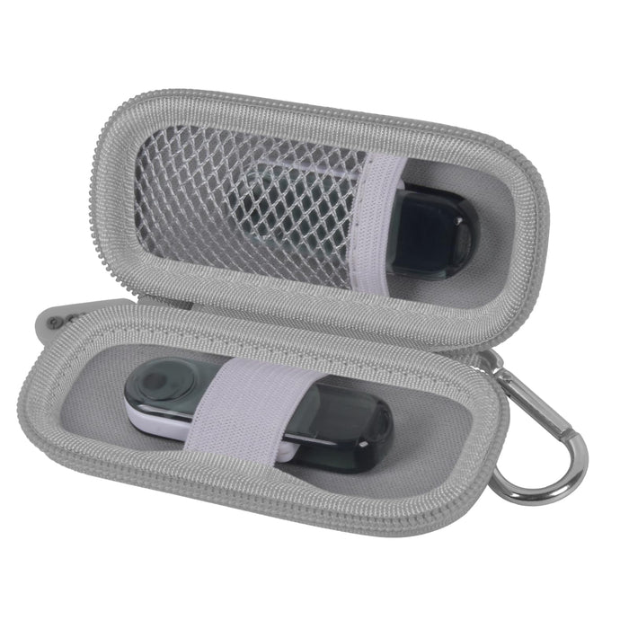 USB Flash Drive & SD Card Organizer | ALKOO – Grey – protective case product view