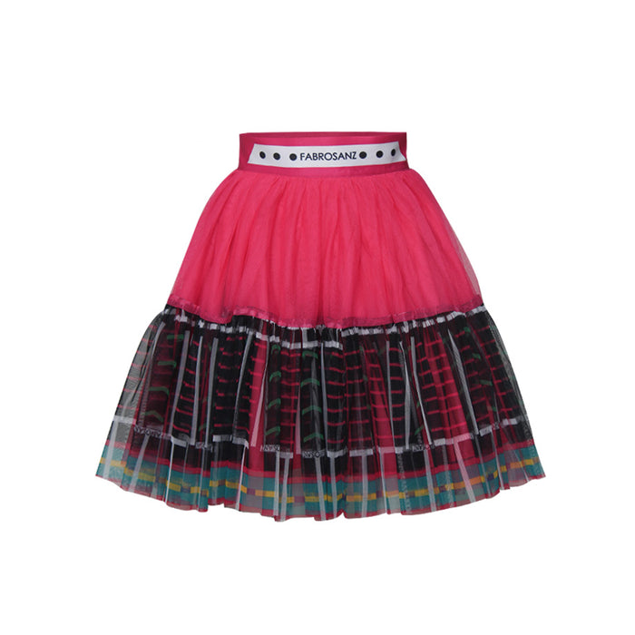 Venda Tulle Pink Skirt