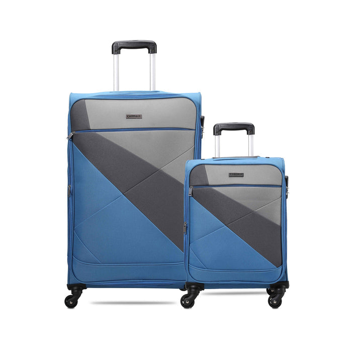 Vista Luggage Set of 2, blue travel companions for quick and long stays by Carriall