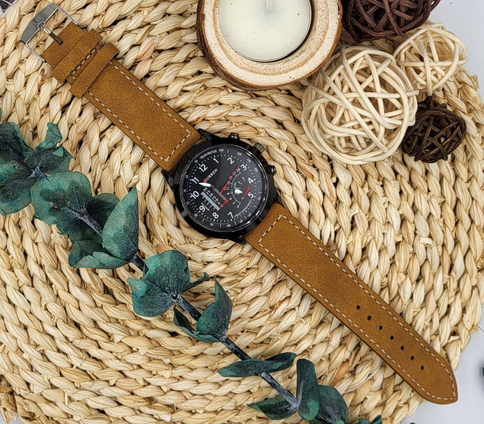 W3695 - Curren Brown Men's Fashion Watch