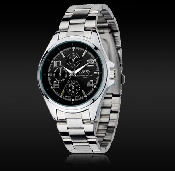 W385 - Men's Black Dial Fashion Watch