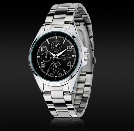W385 - Men's Black Dial Fashion Watch