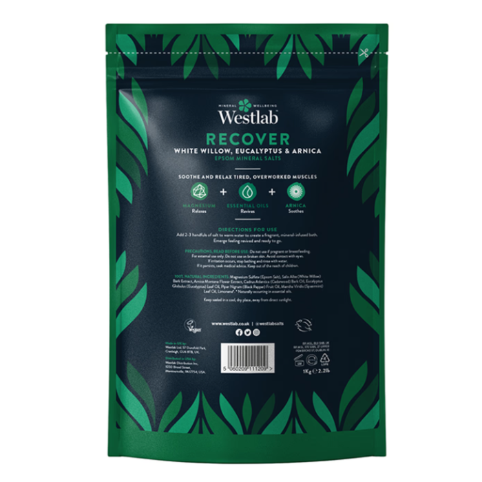 Westlab Bathing Salts Recover 1kg