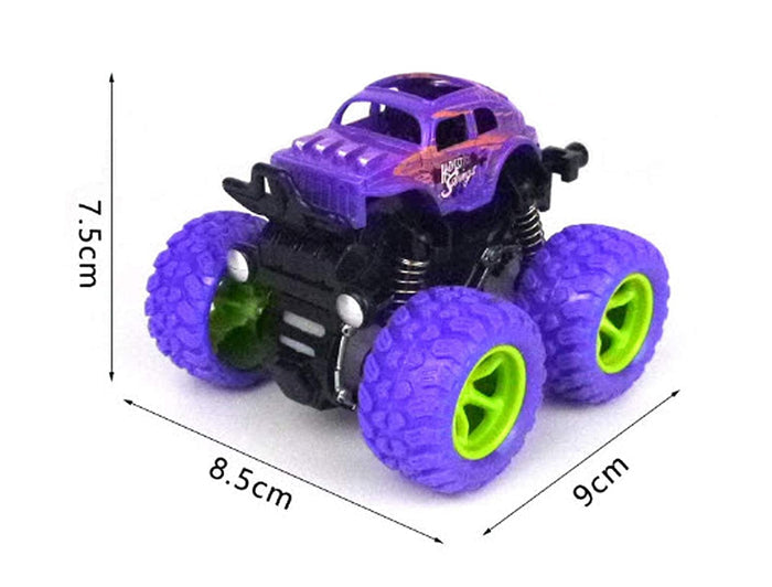 White Whale Mini Monster Trucks Friction Powered Cars for Kids