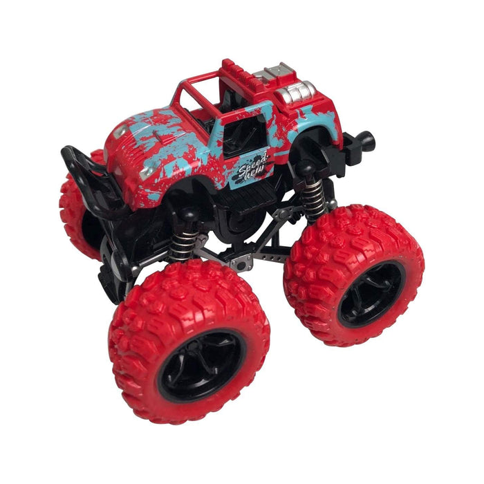 White Whale Mini Monster Trucks Friction Powered Cars for Kids