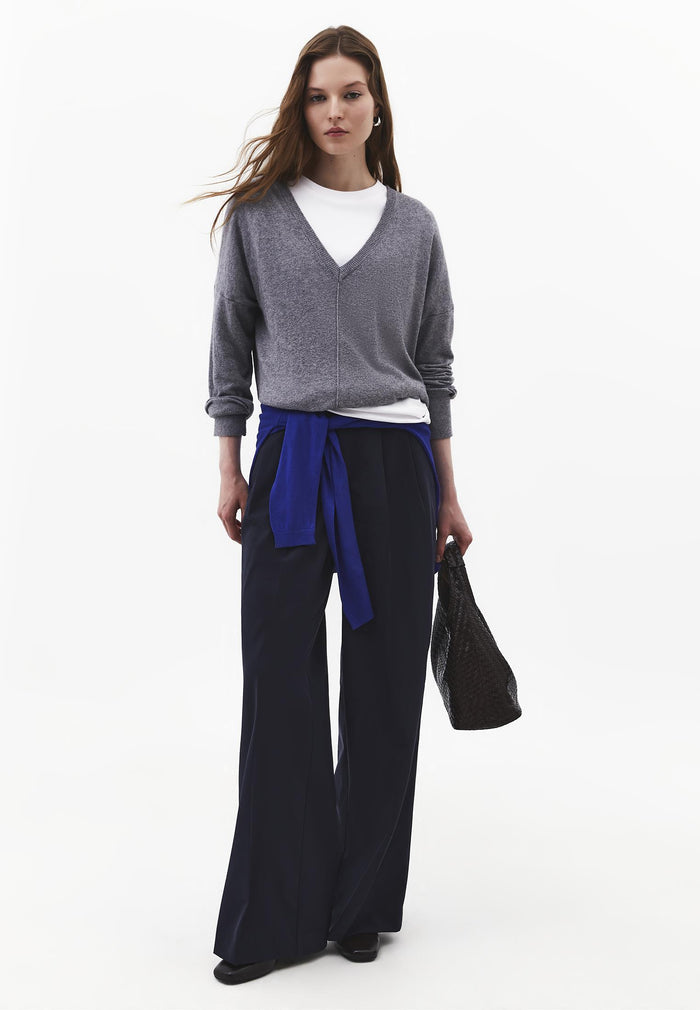 Wide Leg Wide Leg Pants - SKY CAPTAIN