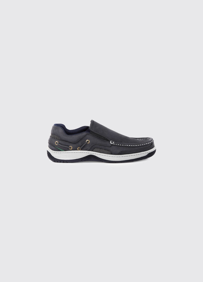 Yacht Men's Slip-On Deck Shoe - Navy