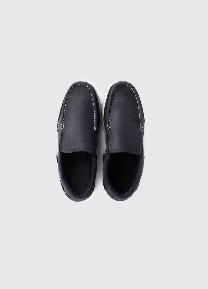 Yacht Men's Slip-On Deck Shoe - Navy