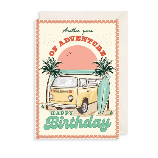 Year of Adventure Greetings Card