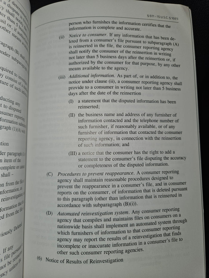 zFair Credit Reporting Act Guide Book
