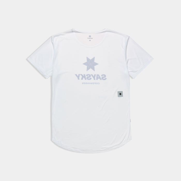 Saysky Zig Zag Flow T-shirt White 101 SM25020